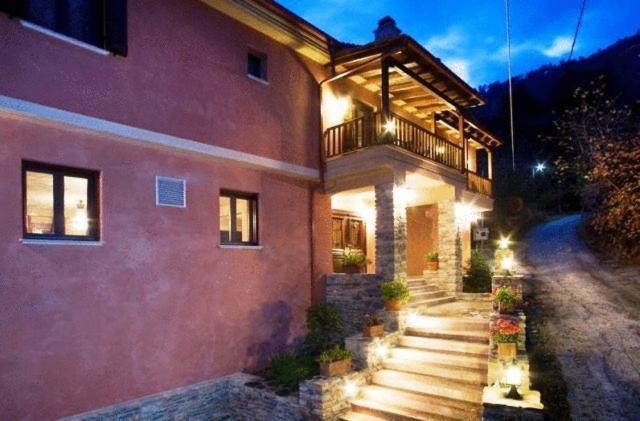 Hôtel La Casa Rossa à Prínos Extérieur photo
