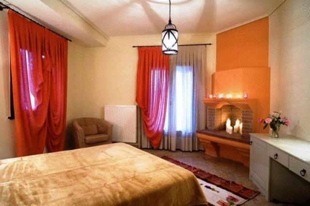 Hôtel La Casa Rossa à Prínos Extérieur photo