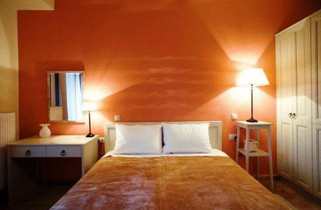 Hôtel La Casa Rossa à Prínos Extérieur photo